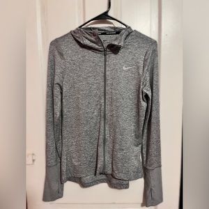 nike women's dri fit lightweight full zip up jacket